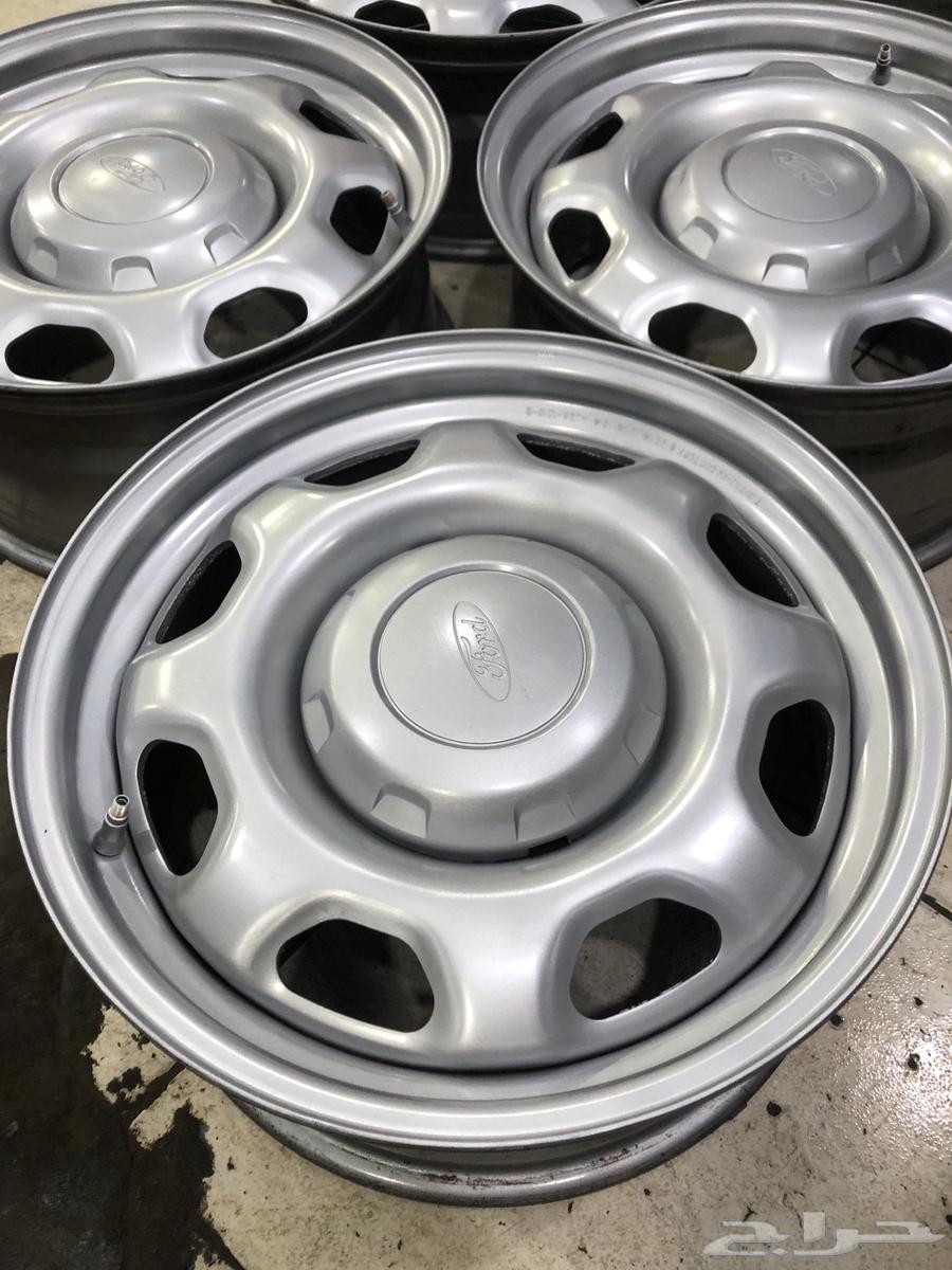 طقم جنوط فورد f150 مقاس 17 اصلي وكله64365350396546114