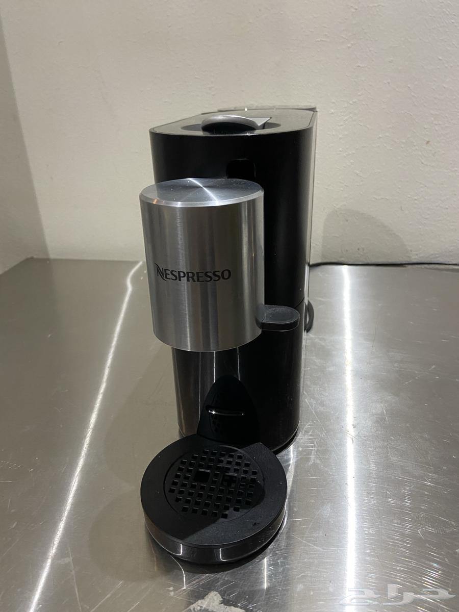 ماكينة تحضير قهوة نسبريسو اتيلير  nespresso مستعملة نظيفة64142877576449110