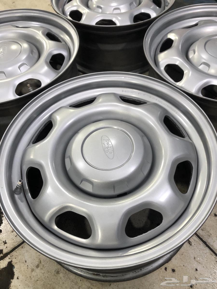 طقم جنوط فورد f150 مقاس 17 اصلي وكله64365350396546113