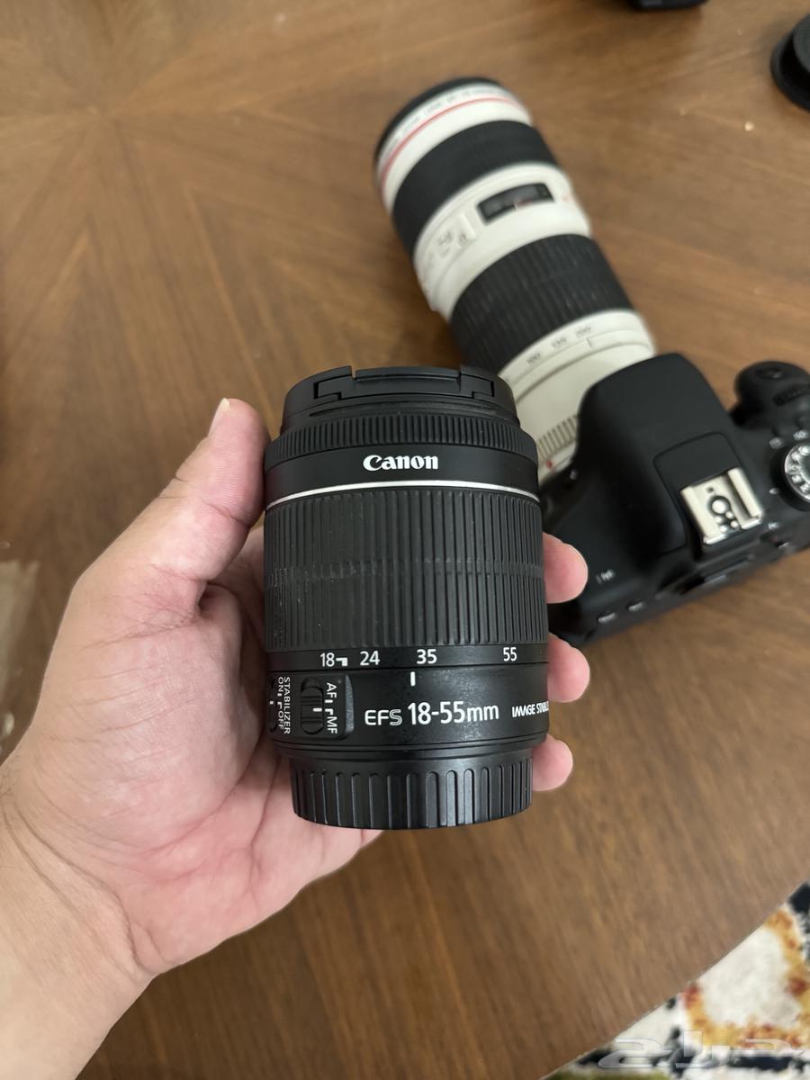 Canon 750d for sale with 70-200 lens and 18-55 lens with charger64141928058115110