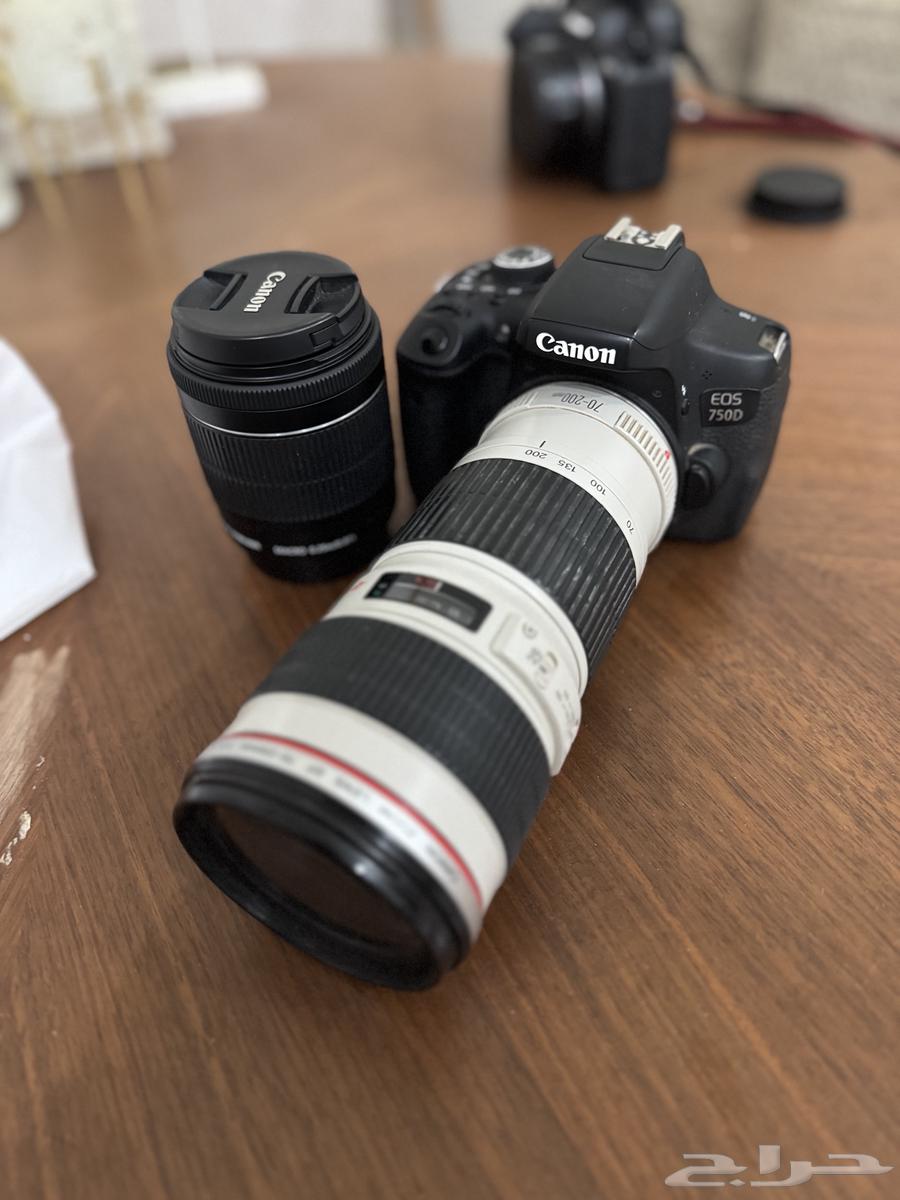 Canon 750d for sale with 70-200 lens and 18-55 lens with charger64141928058115112