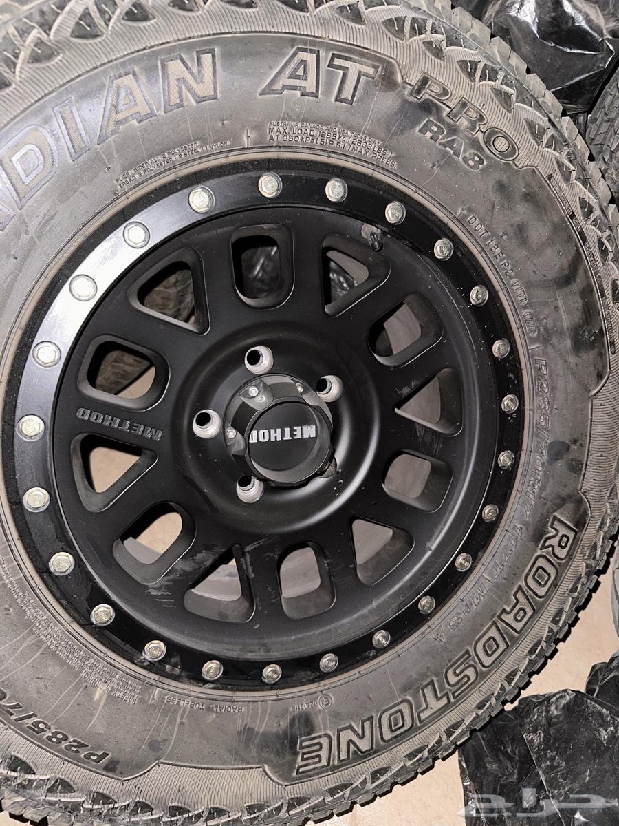 جنوط ميثود اصلي مع كفرات ربع حجري64370482739331110