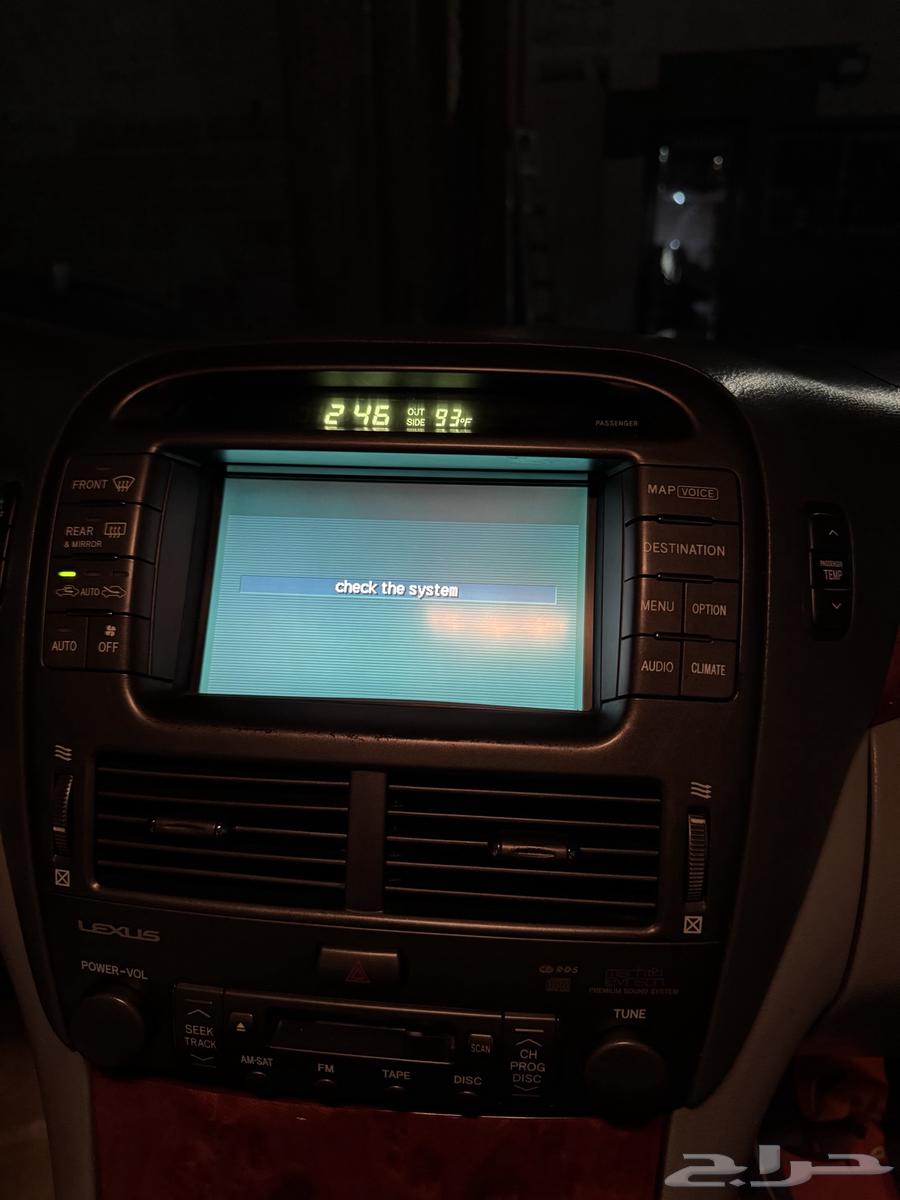 Genuine parts for Lexus 430 screen and key and its controller64371511595395111