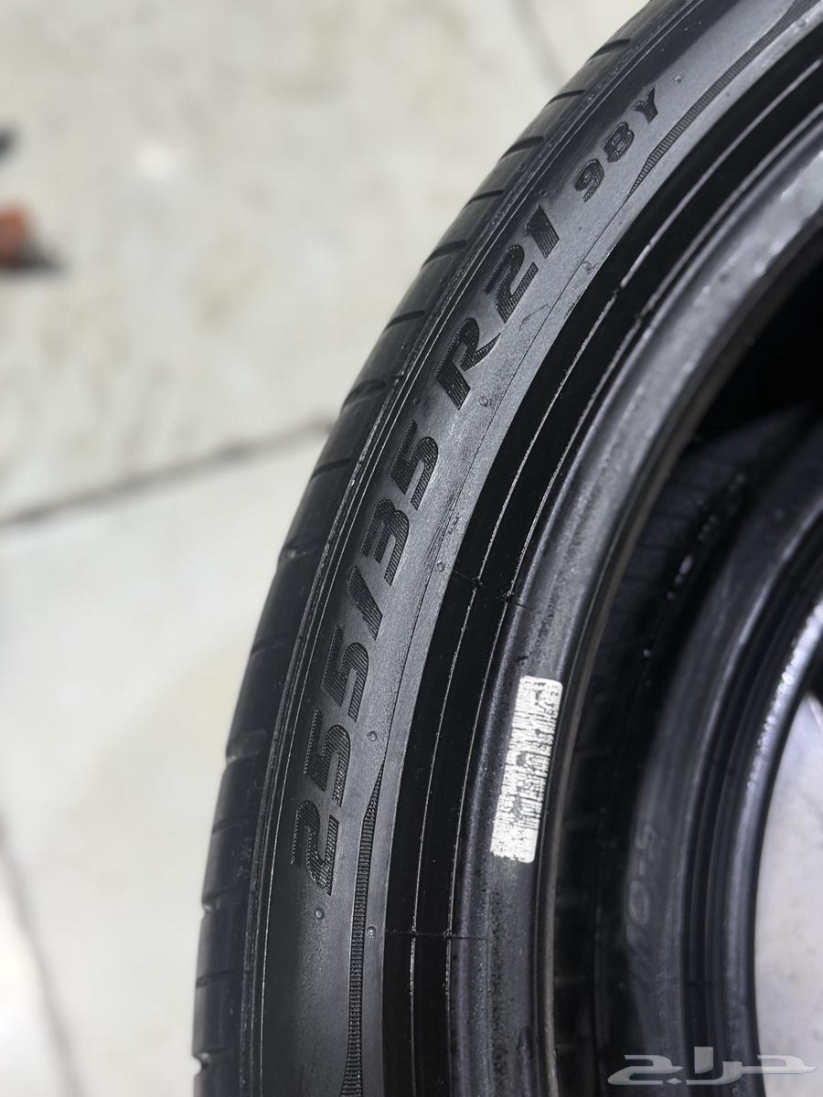 255 35 21 كفرات بريلي مستخدمة نضيفة جدا ومشروطة وكالةالجوهرة64372023428611114