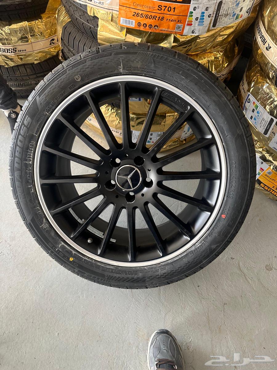 جنوط مرسيدس AMG s63 مقاس 19 الخلفي عرضين64359864845571112