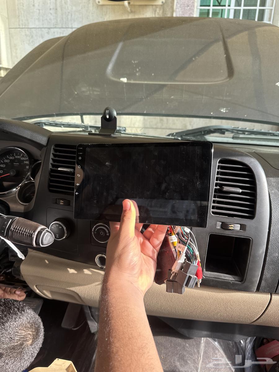 شاشة اندرويد 9-10 انش سييرا او سلفرادو موديل 07-201364368002995202110