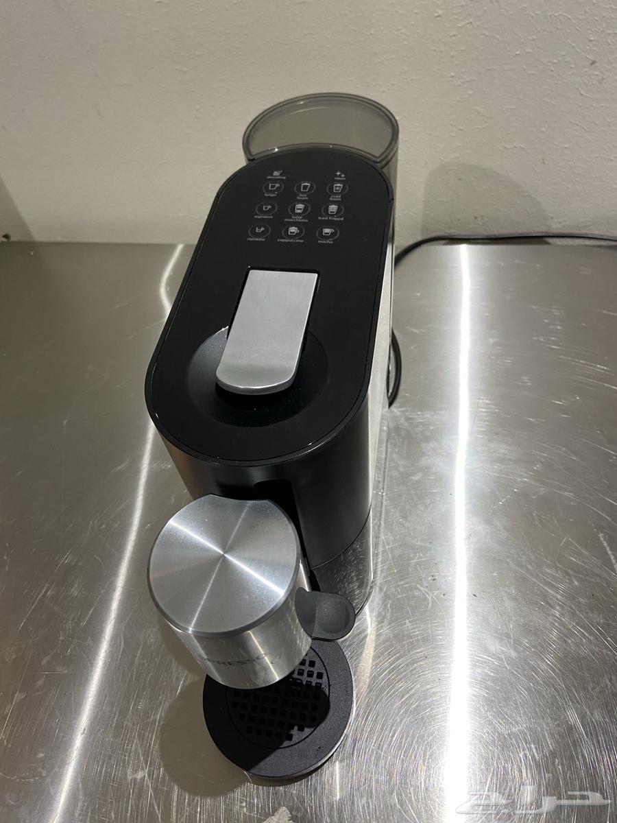 ماكينة تحضير قهوة نسبريسو اتيلير  nespresso مستعملة نظيفة64142877576449111