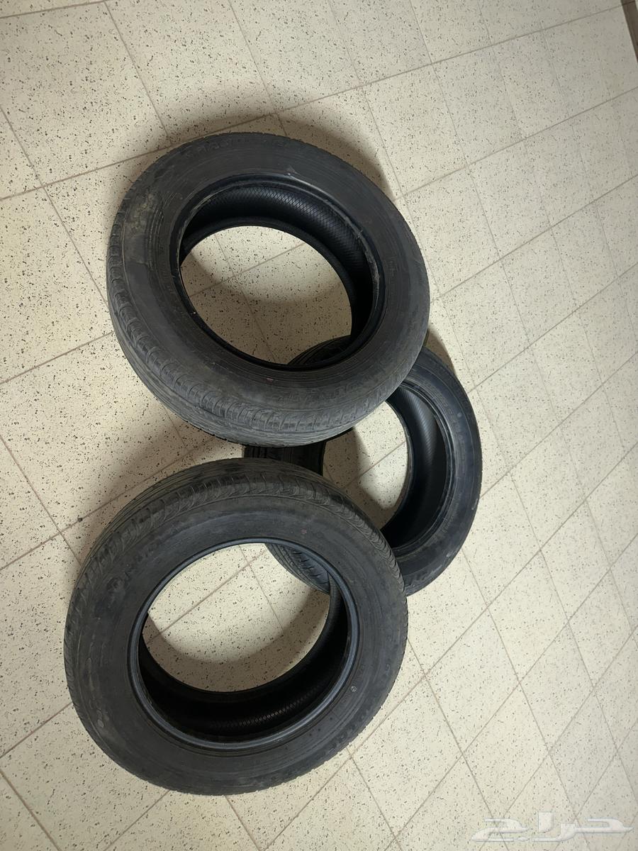 3كفرات دانلوب بحاله ممتازة64372404673795110