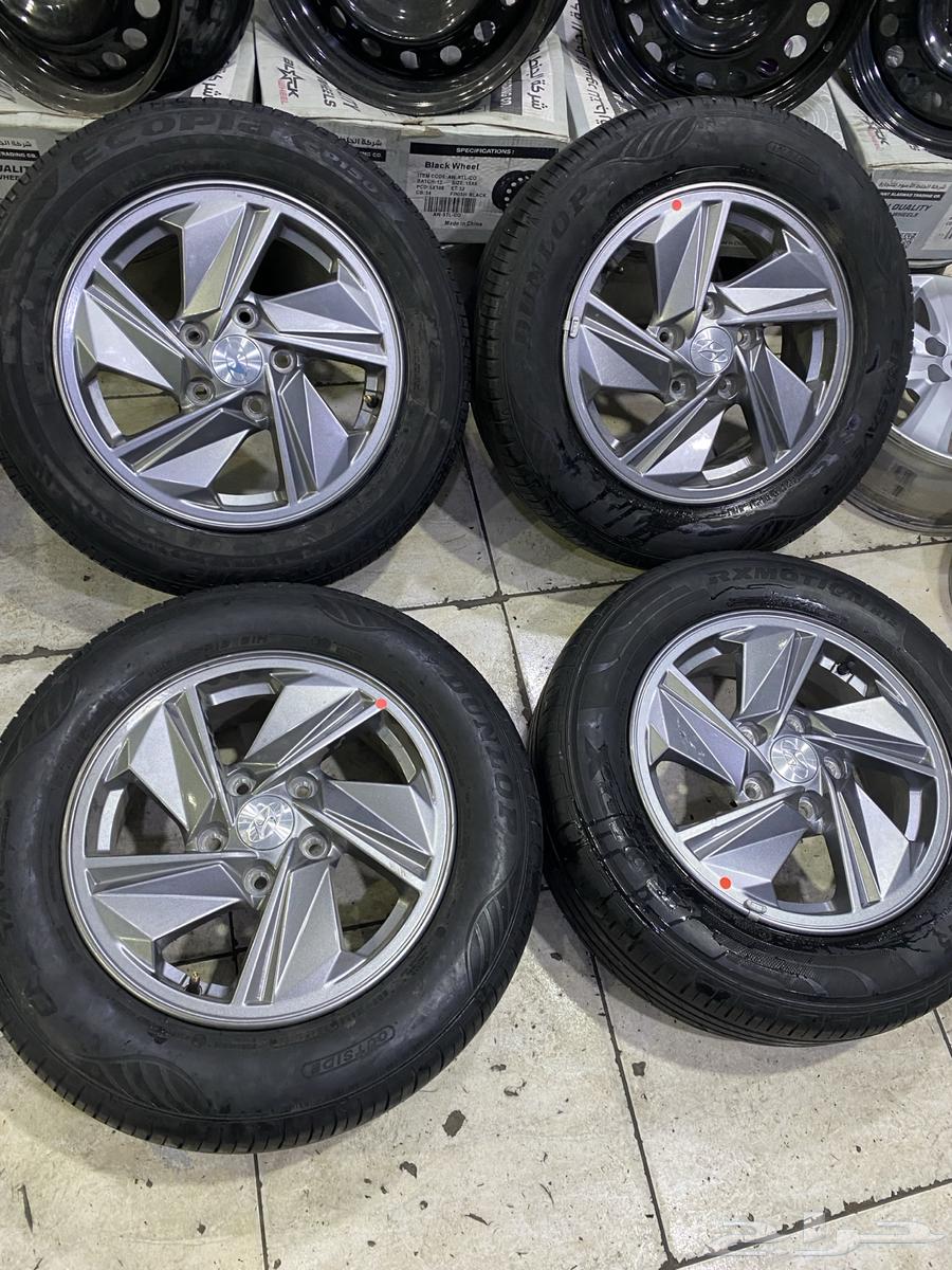 طقم جنوط النترا 2025 مقاس 15 اصليه وكاله أصفار64359116748929111