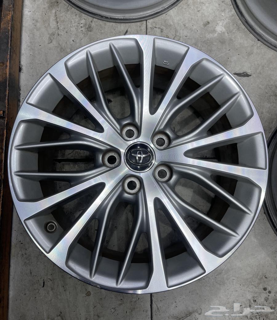 جنوط كامري جراندي مقاس 18 أصلي وكالة موديل 202164370841943298114