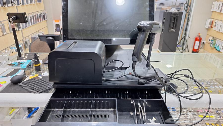 Cashier Computer with Touch Screen and All Accessories64141543481986111