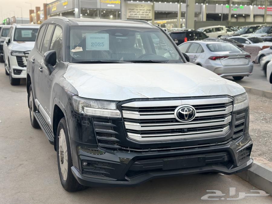 تويوتا لاندكروزر الموديل2025 فل كامل أربع كاميرات رقم564367901579779111