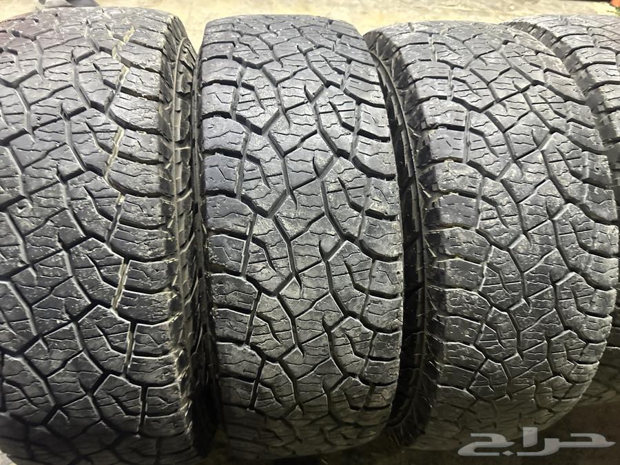 جنوط تتانيا 6 مسمار مع كفرات كومو ربع حجري مقاس 285 1764368630635266114