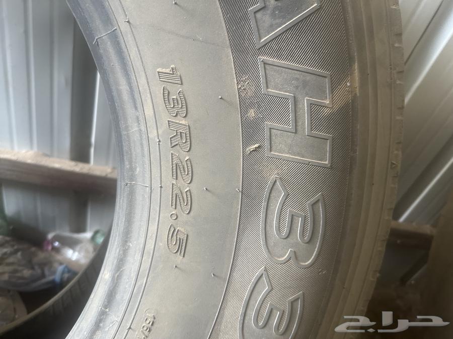 كفر شبه جديد مقاس 13R22 5 في بيشه على السوم64362862346755113
