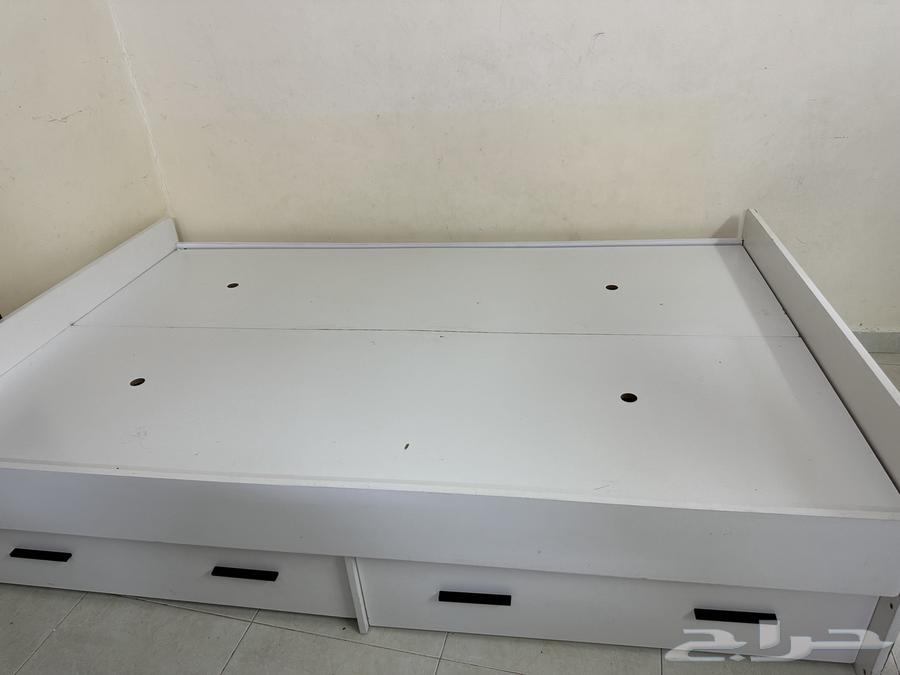 Single and a half bed, my son's wardrobe with drawers, and my daughter's wardrobe with drawers64141917440131111