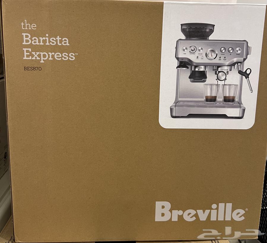 مكينة صناعة قهوة إسبريسو بريفيل Breville شبة جديدة64128359628801111