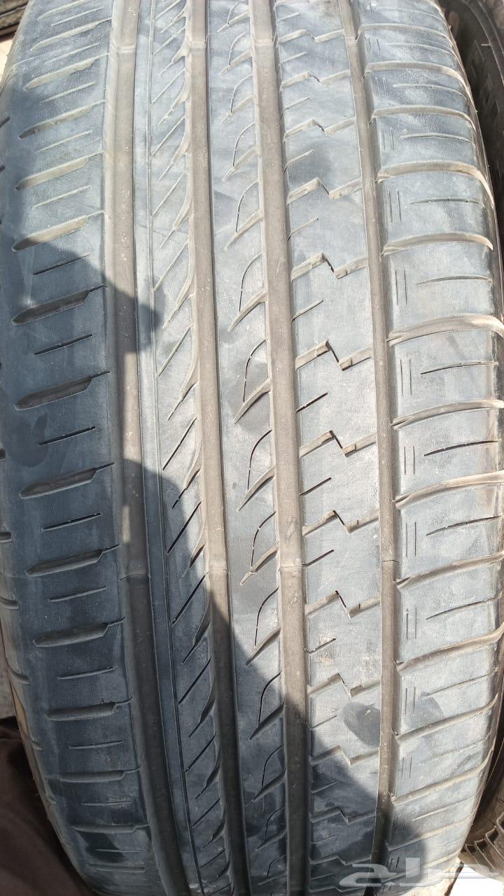 كفرات برادو مقاس 265 65 17 ياباني سمتومو نضيف بالمره64361577669251111