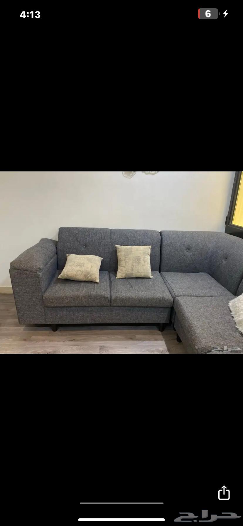 Used sofa for fifty riyals, contact is essential64145049901313111