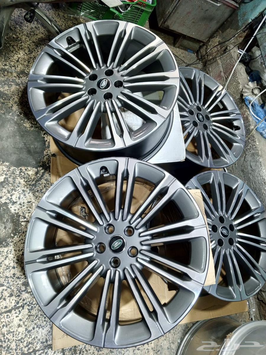 جنوط رنج روفر مقاس 23 اصلي وكاله موديل 202464363026023809111