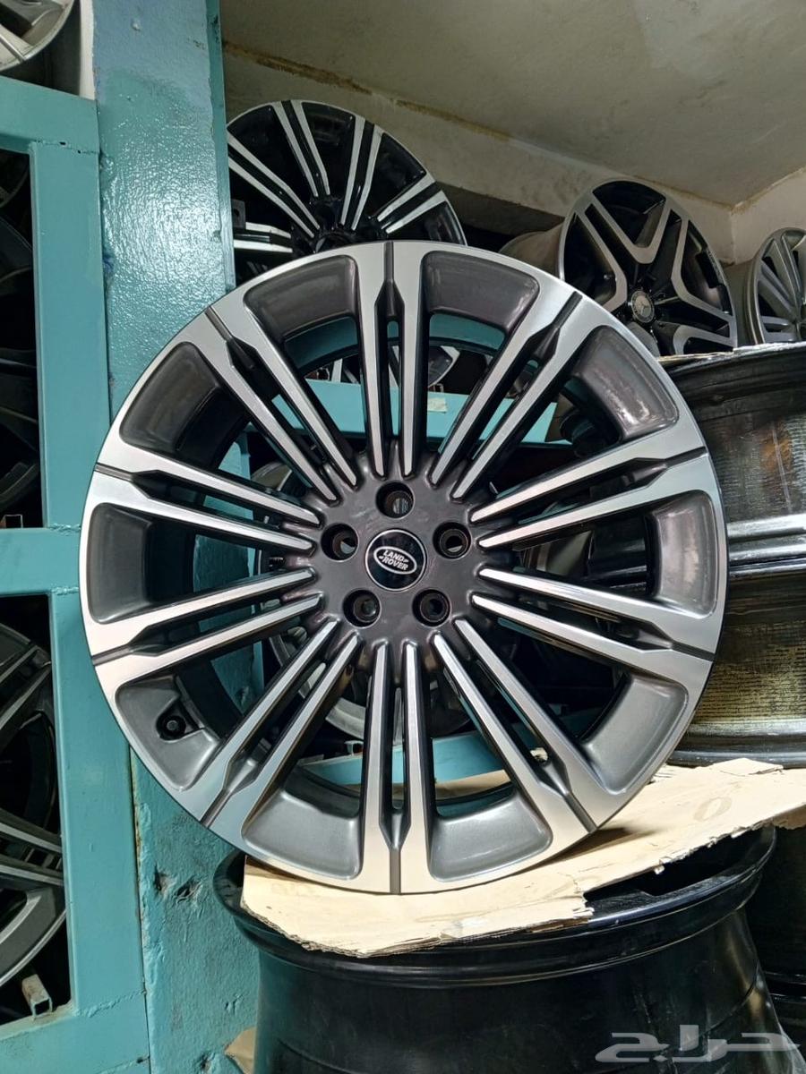 جنوط رنج روفر مقاس 23 اصلي وكاله موديل 202464363026023809110