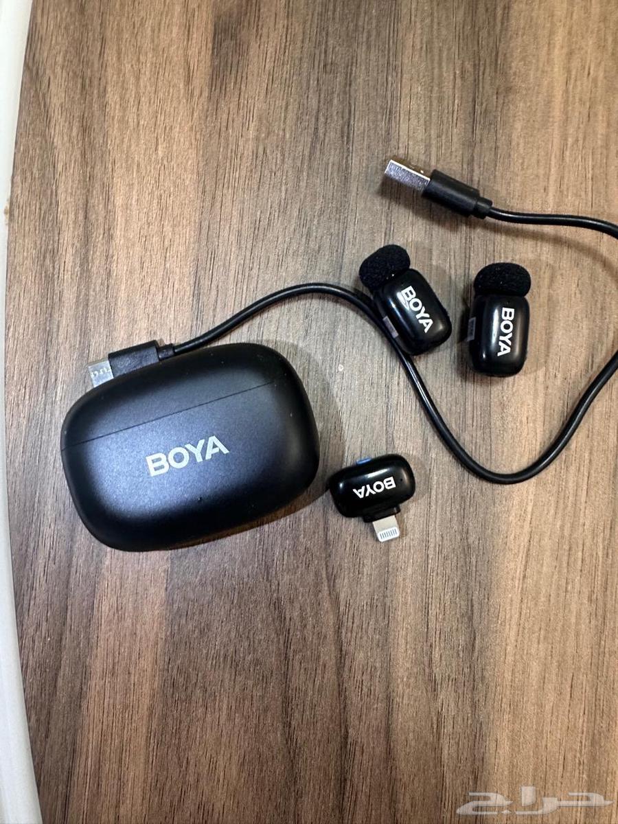 Boya Wireless Compact Lavalier Microphone for iPhone 14 13 iPad64141924203778111