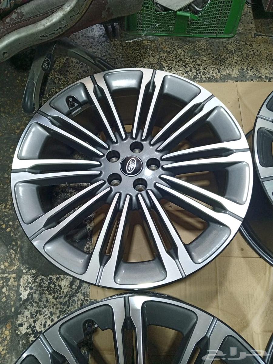 جنوط رنج روفر مقاس 23 اصلي وكاله موديل 202464363026023809113