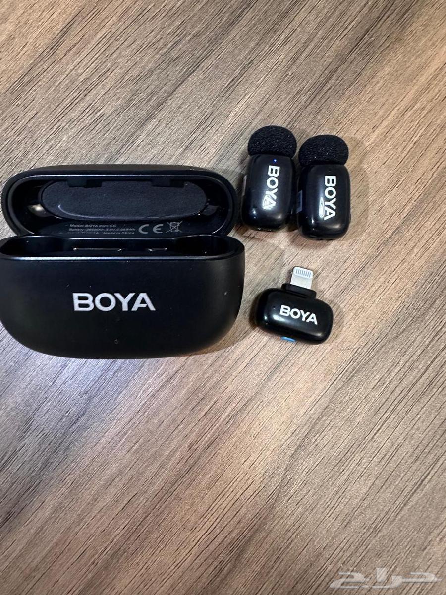 Boya Wireless Compact Lavalier Microphone for iPhone 14 13 iPad64141924203778110