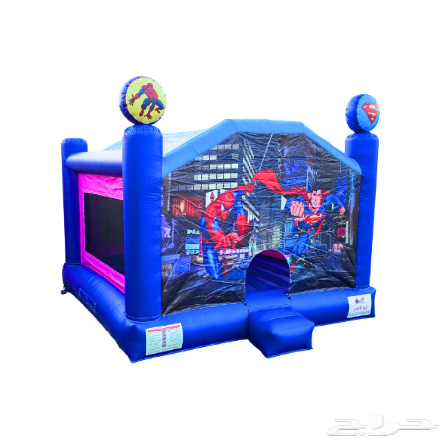 Inflatable Water and Air Slides at Al-Sabouni Playground in Riyadh64170334112643114