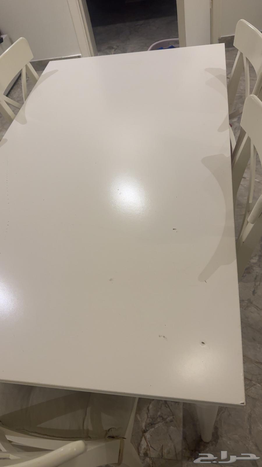 IKEA dining table 6 chairs64146790761857112
