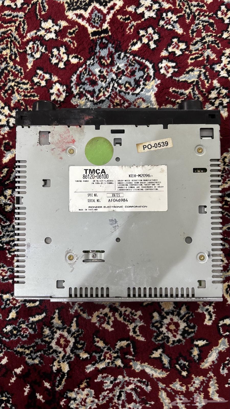 مسجل كامري 2002 اصلي للبيع64373772348419113