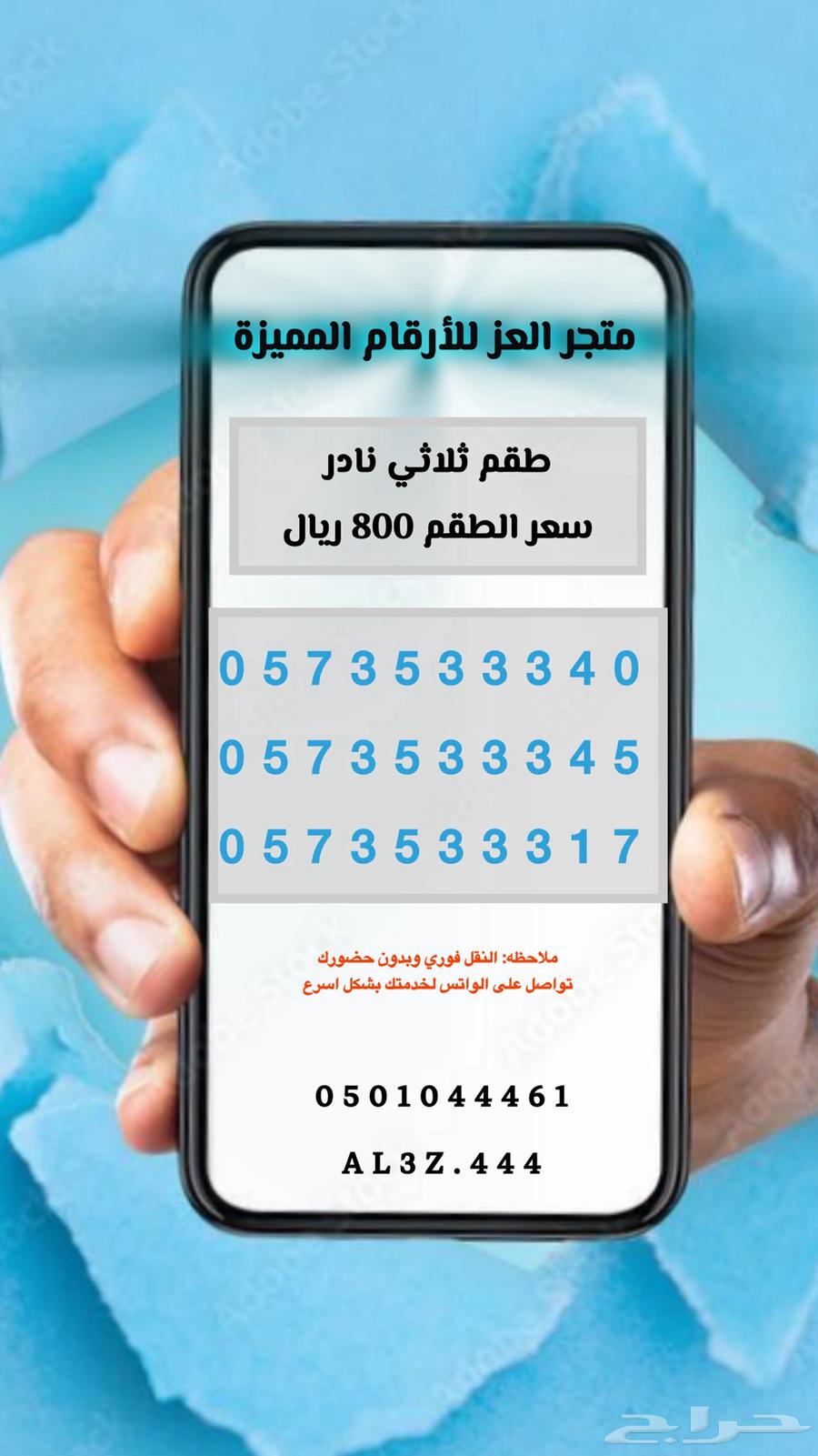 Very Special STC Numbers and Number Sets (Al-Ezz Store)64165908053762112