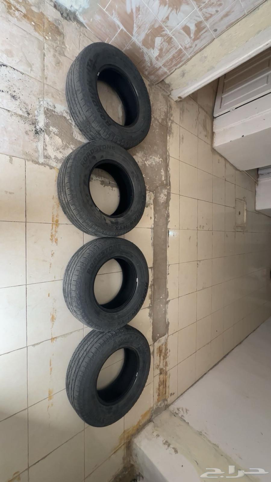 كفارات أربعه طقم رودكس صيني كوري نظيف جدا تيوتا لاند64382404496258110