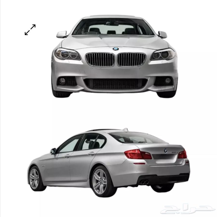 صدام خلفي مع السمكات الجانبية BMW 5 series M-kit 2011 -201664383801913730110