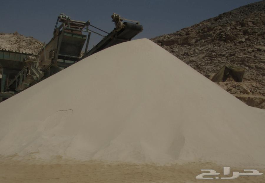 There is a large quantity of silica sand available in Riyadh and Dammam64383664037889110