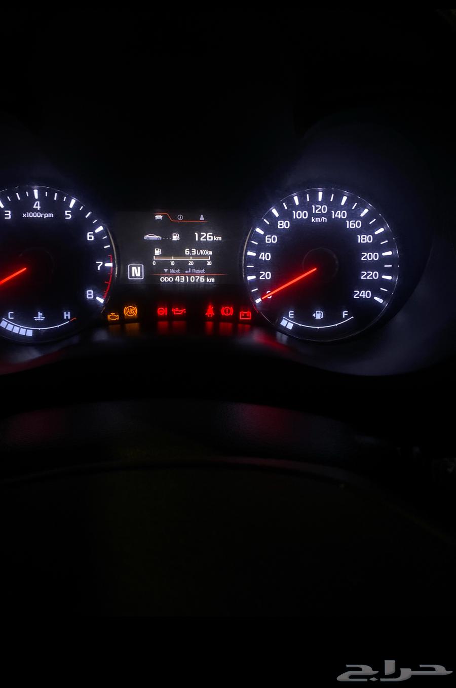عداد طبلون كيا سوراتو 2015 201764381301329665110