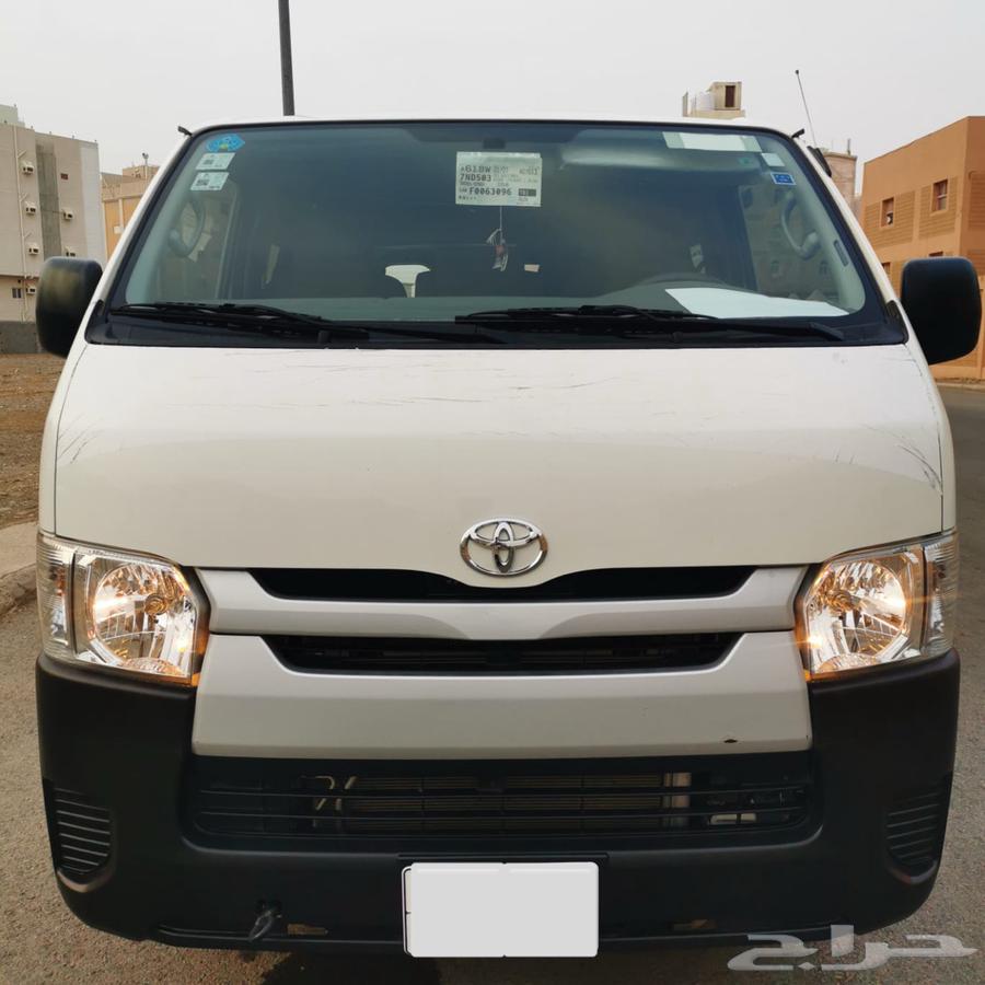 تويوتا هايس 2015 بنزين. مخزنة64381301392771111