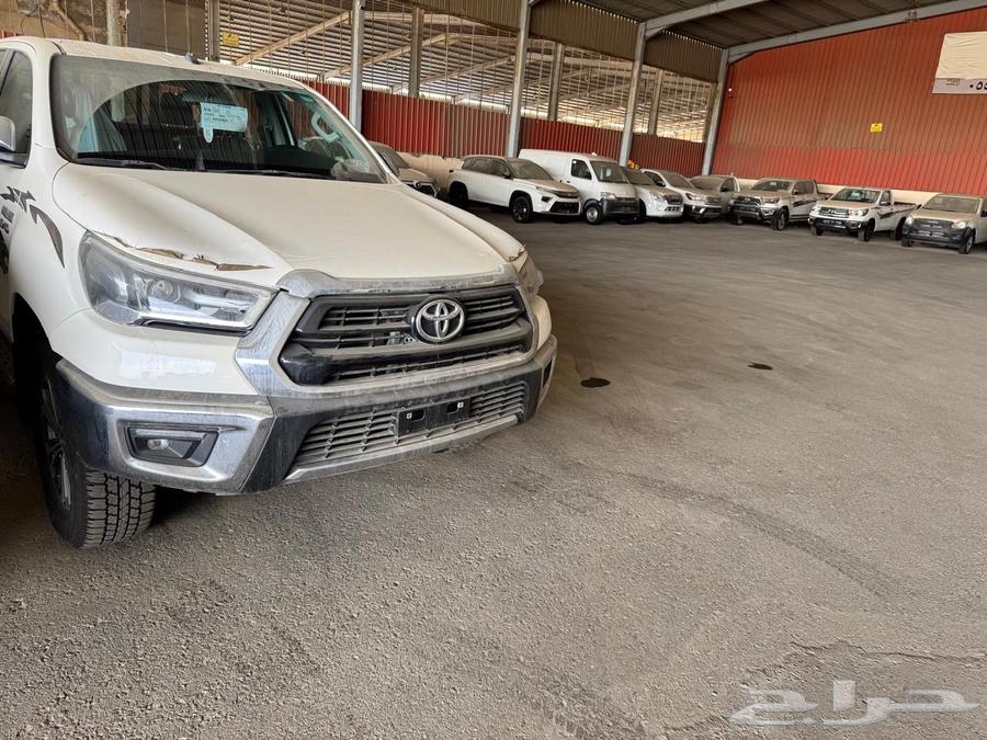 تويوتا هايلكس غمارتين SGLX عادي ديزل 2023 اصفار بطاقة سعودي64383302860033111