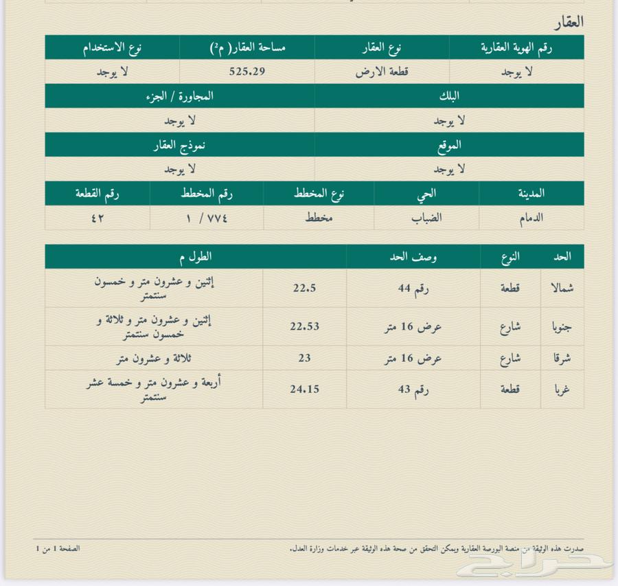 Investment Corner Plot for Sale in Al-Dhabab, Dammam63613324256514113