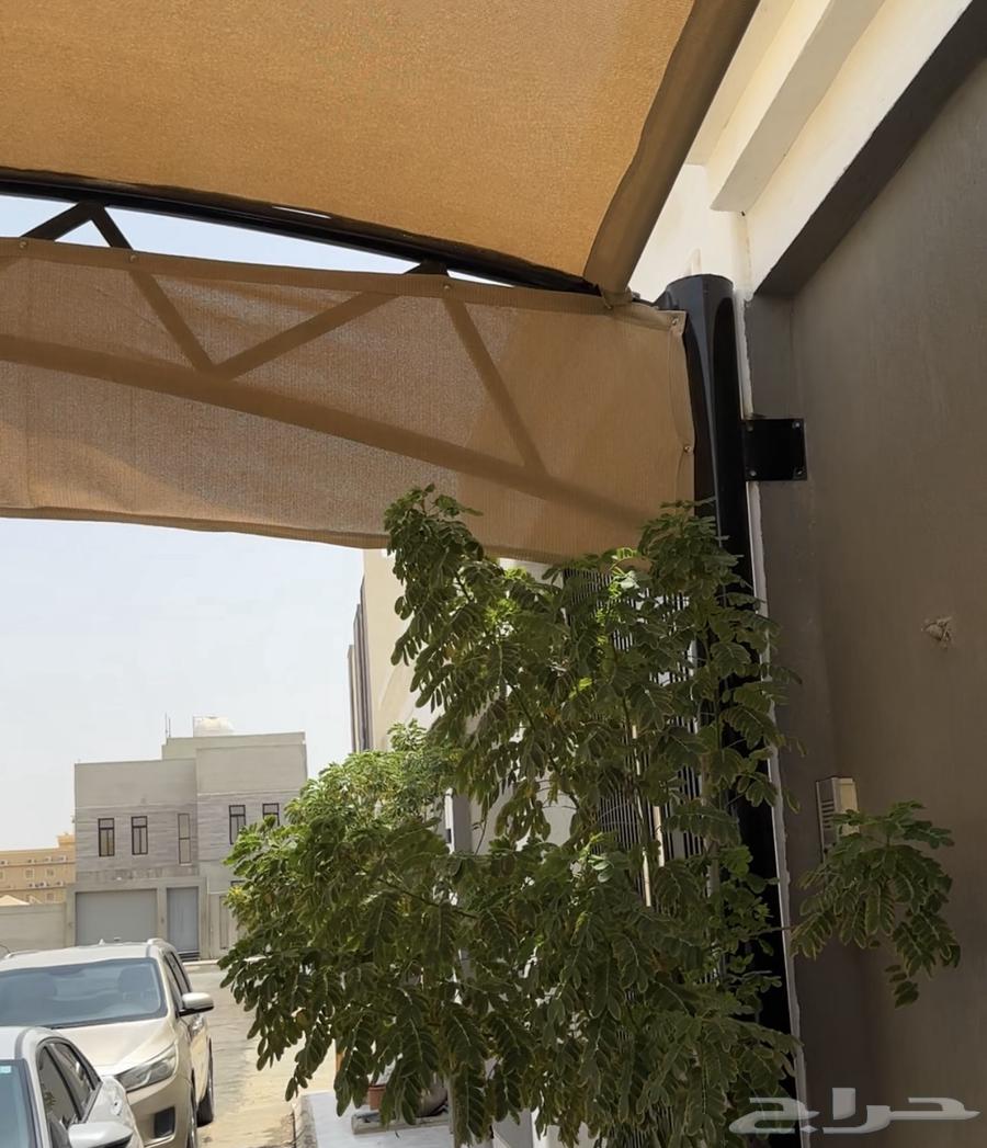 مظلة فرنسي حديد 2 5 سته في خمسه للبيع64154332973953112