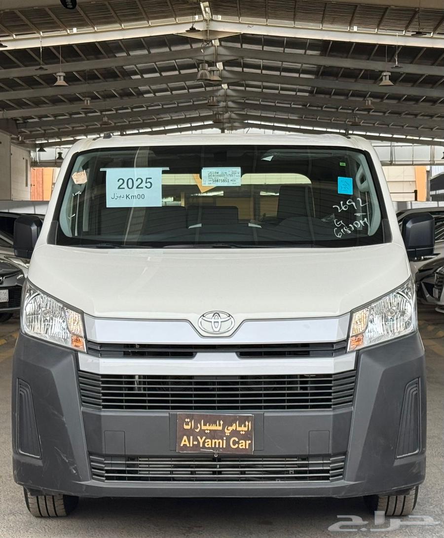 تويوتا باص هايس 2025 ديزل64380971489922110