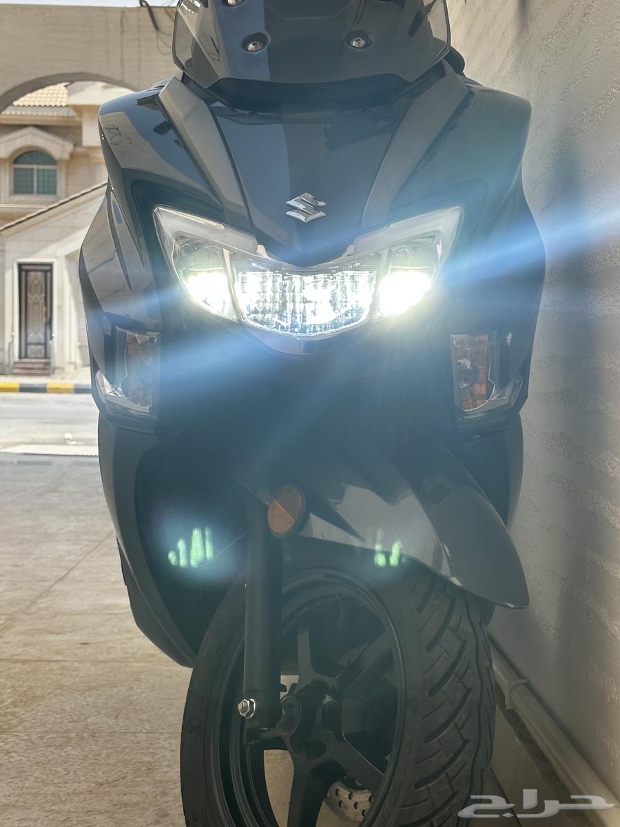 دباب بطه او عجيب سوزوكي بيرقمان EX 2024 ممشى 4000km64384064833667112