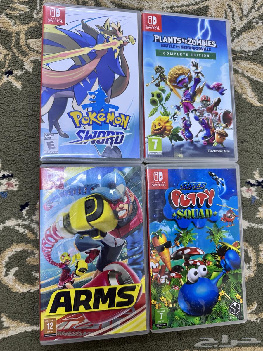 العاب نيتندو سويتش متنوعه64166338211714110
