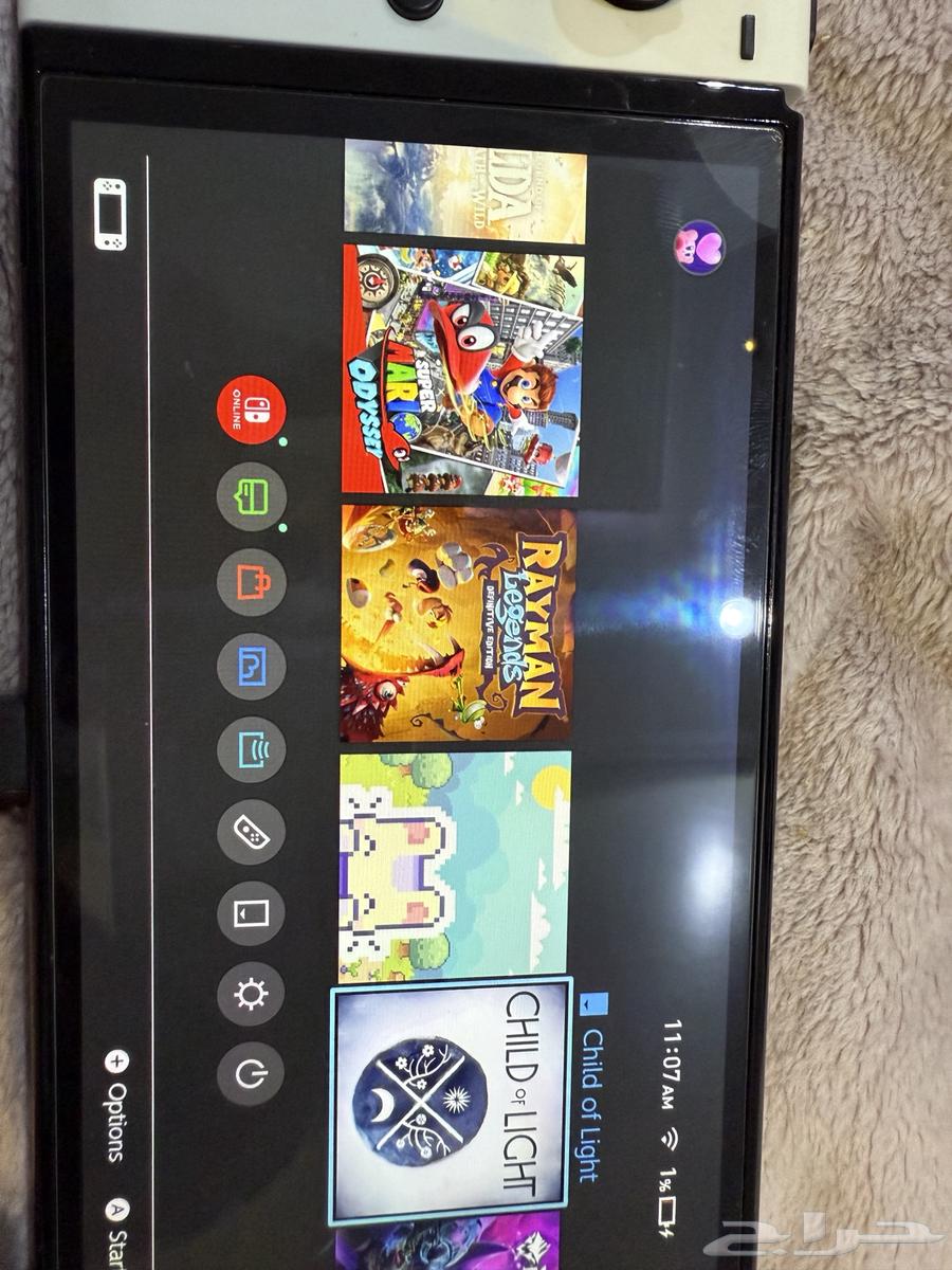نينتيندو سويتش اوليد Nintendo switch oled مع حساب العاب64154603440641112