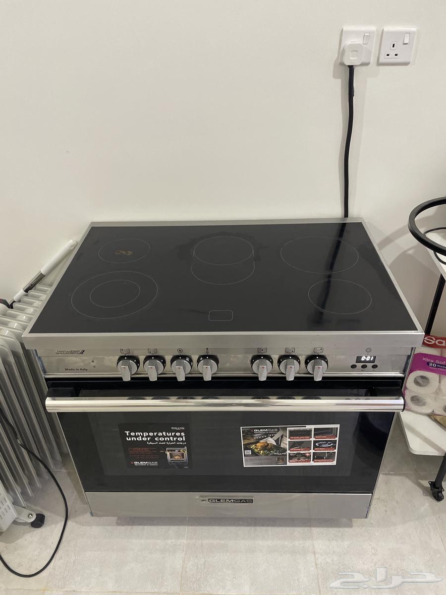 فرن ايطالي خمس عيون كهرب جليم غاز64165510959105110