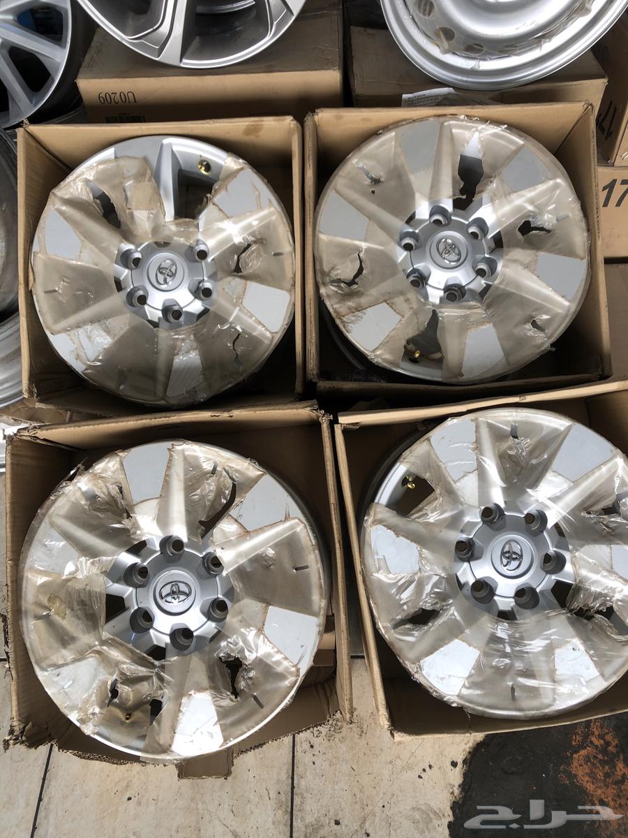 طقم جنوط برادو مقاس 17 اصلي وكاله جديد64379602397315110