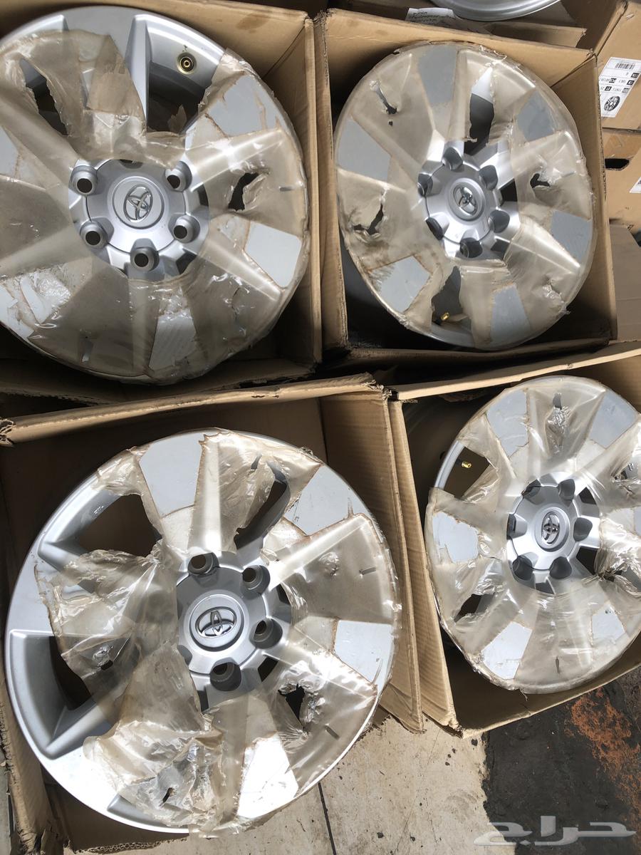 طقم جنوط برادو مقاس 17 اصلي وكاله جديد64379602397315112