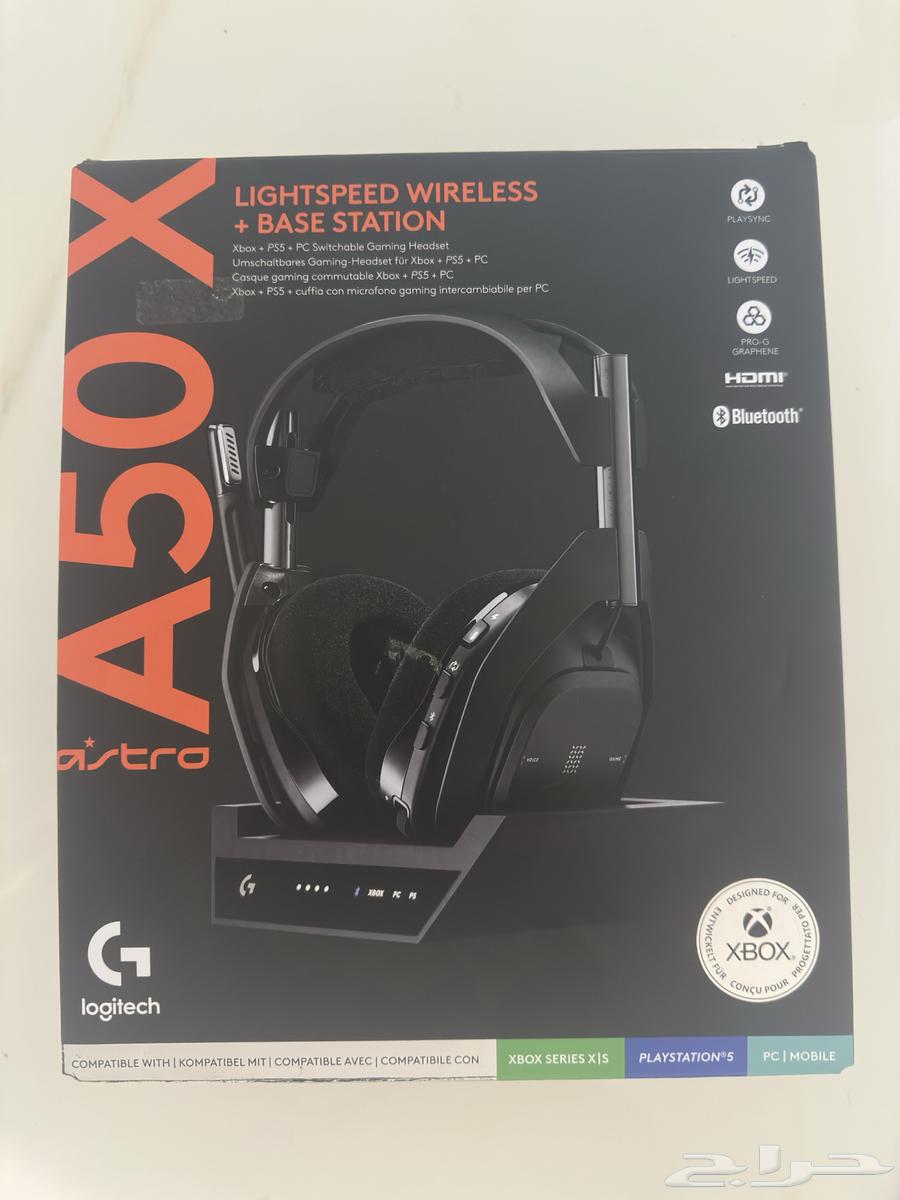 سماعة Astro a50x بدون قاعدة و بدون إسفنجات64168558800257110