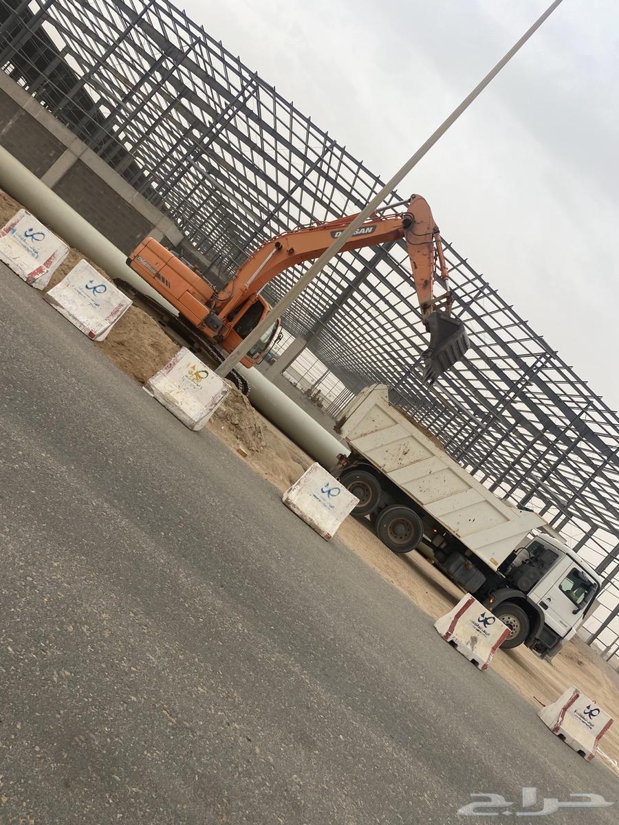 حفار بوكلين للايجار هدم وحفر الاراضي بجده64378498672769110