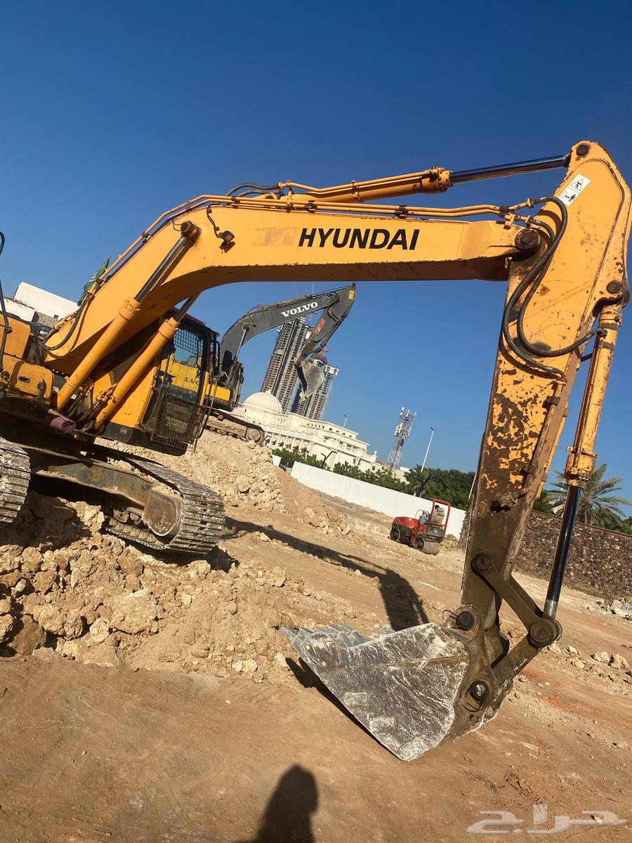 حفار بوكلين للايجار هدم وحفر الاراضي بجده64378498672769112