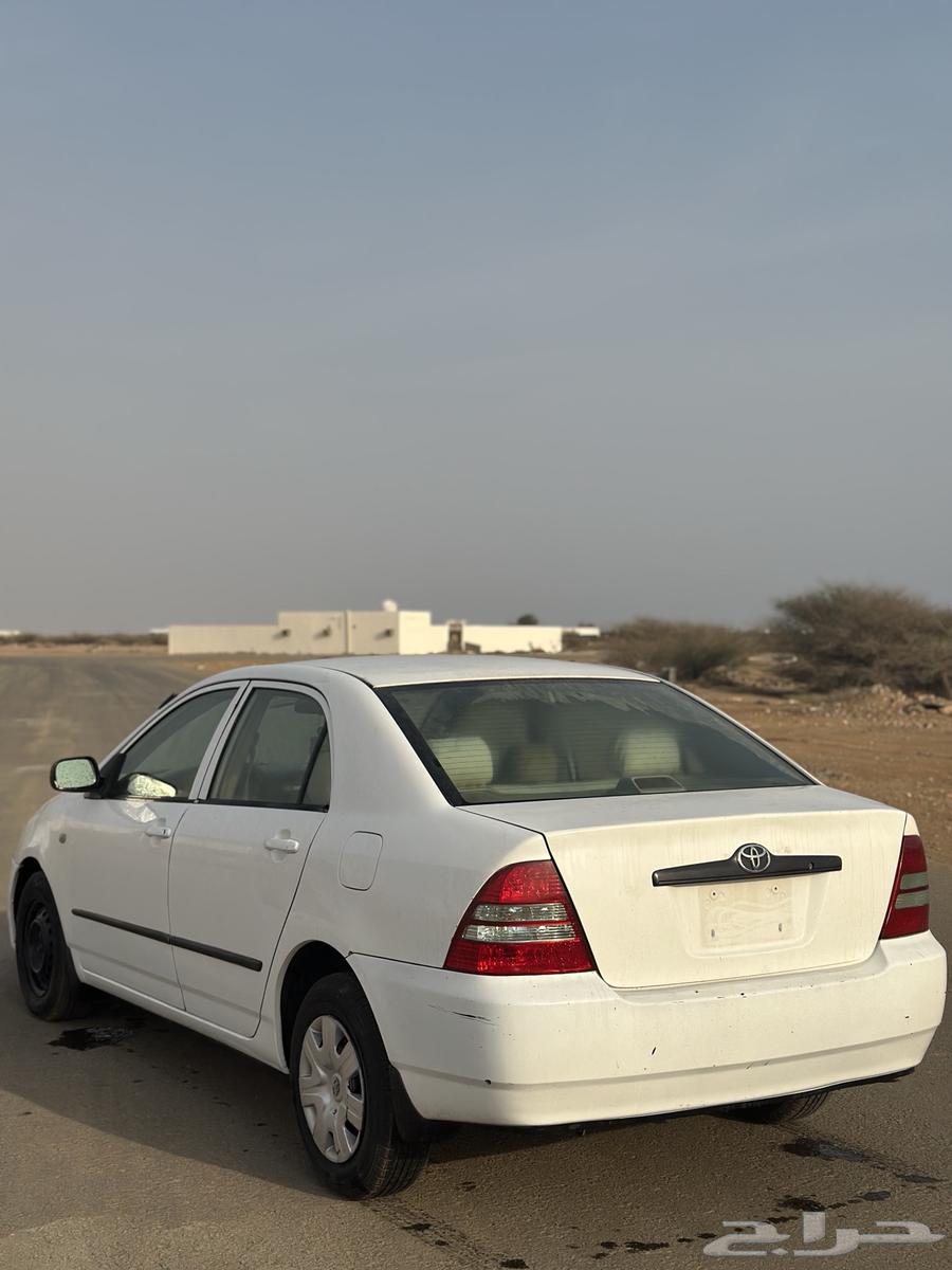 للبيع كورولا 2004 نظيفه ومخزنه64383358094083113